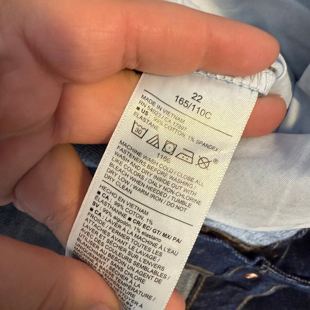 Gap Denim High Rise Barrel Leg Ankle Jean, 22, 804464 - Picture 6 of 6